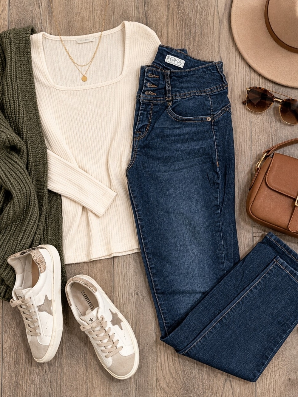 sofia by sofia vergara Blue Stretch Jeans